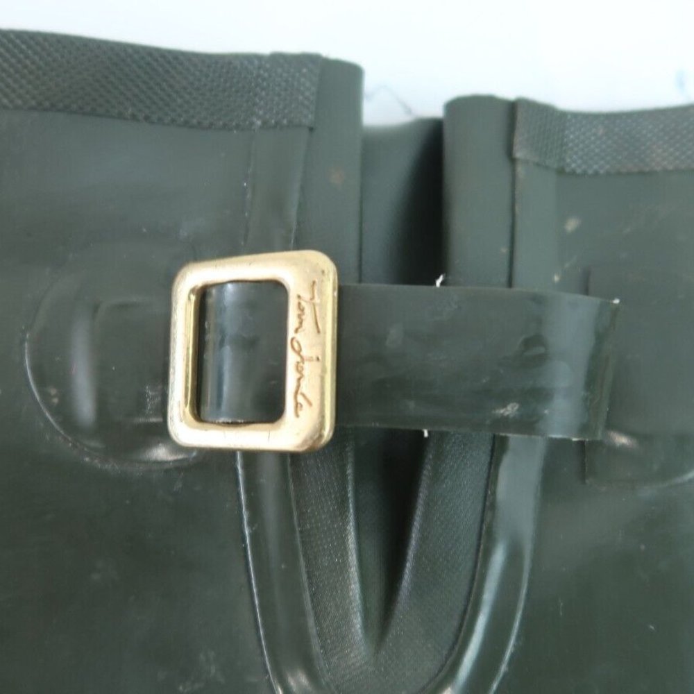 Tom Joules Green Wellie Adults UK Size 7 Wellington Boots Dog Walking Hiking - Picture 6 of 12